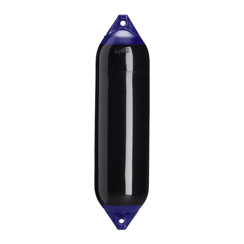 Polyform F-6 Twin Eye Fender 11" x 42" - Black [F-6-BLACK] - Houseboatparts.com