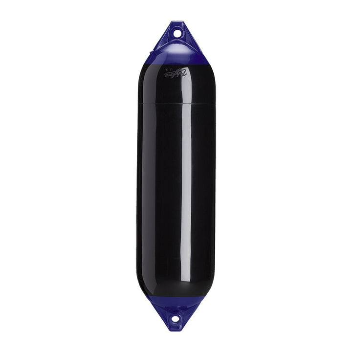 Polyform F-6 Twin Eye Fender 11" x 42" - Black [F-6-BLACK] - Houseboatparts.com