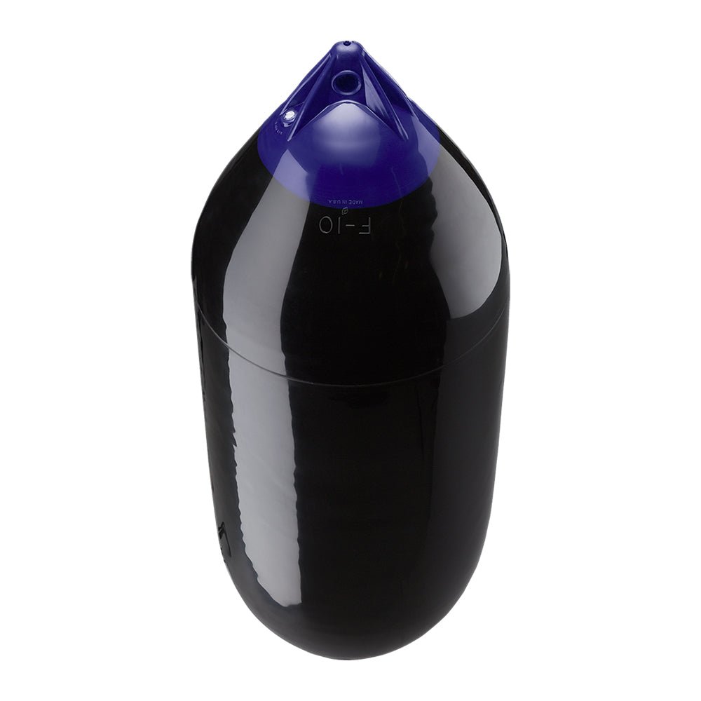 Polyform F - 10 Twin Eye Fender 18" x 50" - Black [F - 10 BLACK] - Houseboatparts.com