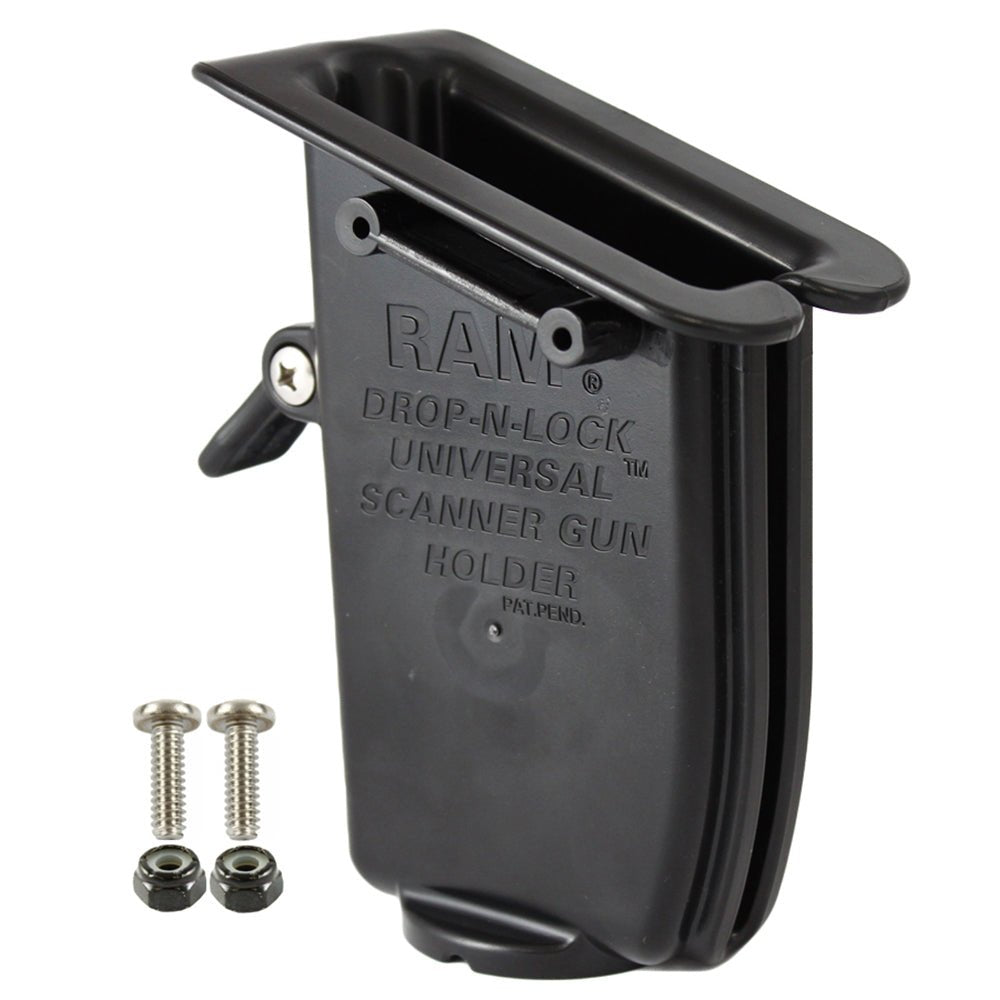 RAM Mount RAM Drop-N-Lock Scanner Gun Holder [RAP-317U] - Houseboatparts.com