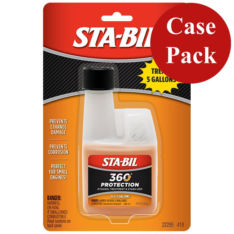 STA-BIL 360 Protection - Small Engine - 4oz *Case of 6* [22295CASE] - Houseboatparts.com