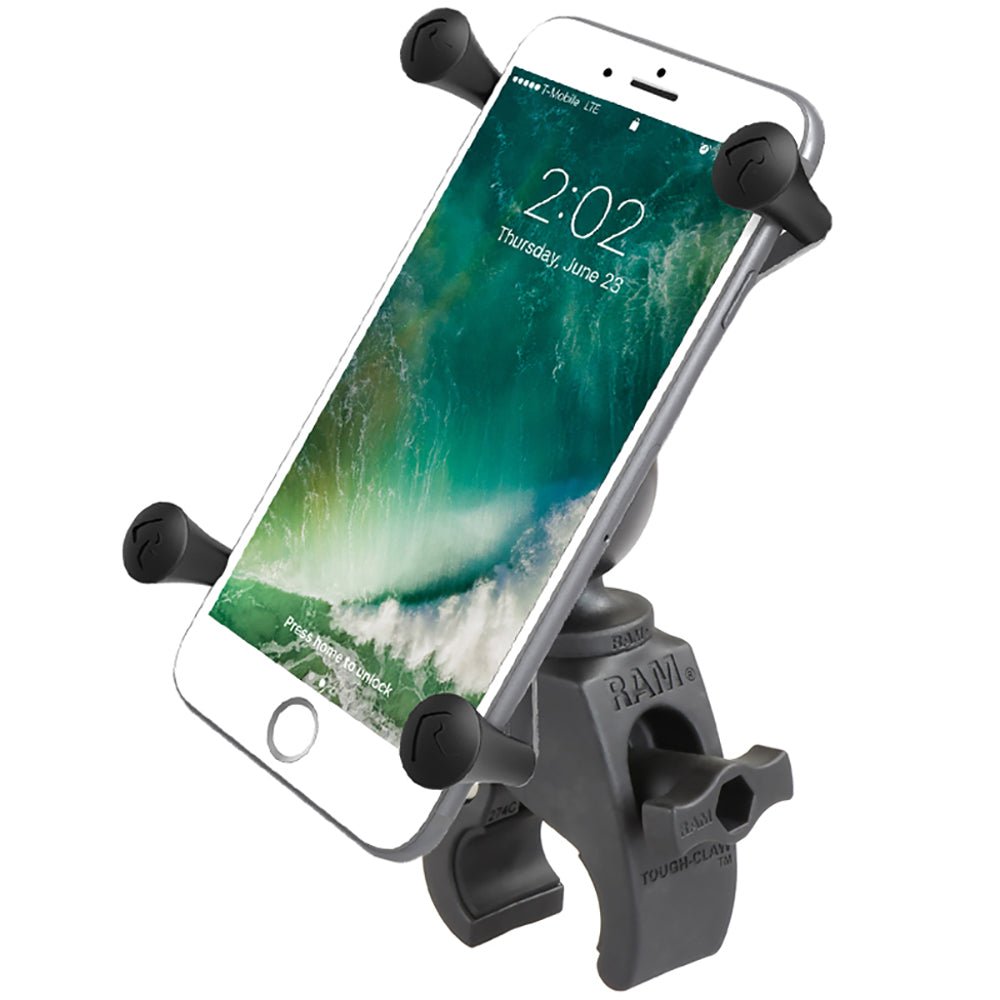 RAM Mount RAM X-Grip Large Phone Mount w/RAM Snap-Link Tough-Claw [RAM-HOL-UN10-400U] - Houseboatparts.com