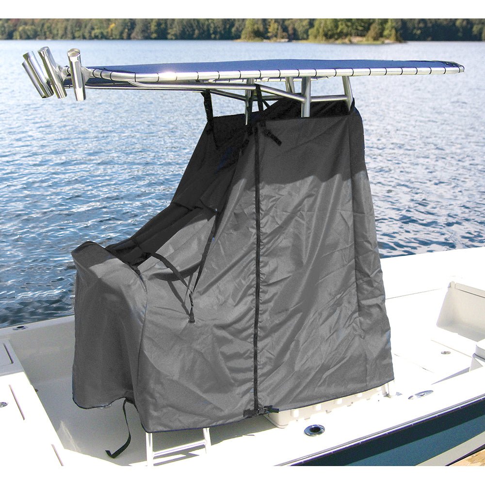 Taylor Made Universal T-Top Center Console Cover - Grey - Measures 48"W X 60'L X 66"H [67852OG] - Houseboatparts.com