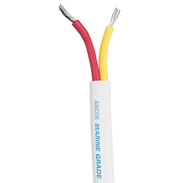 Ancor Safety Duplex Cable - 16/2 AWG - Red/Yellow - Flat - 25 [124702] - Houseboatparts.com