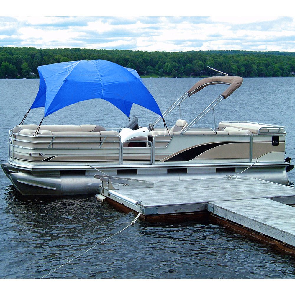 Taylor Made Pontoon Gazebo -Pacific Blue [12003OB] - Houseboatparts.com