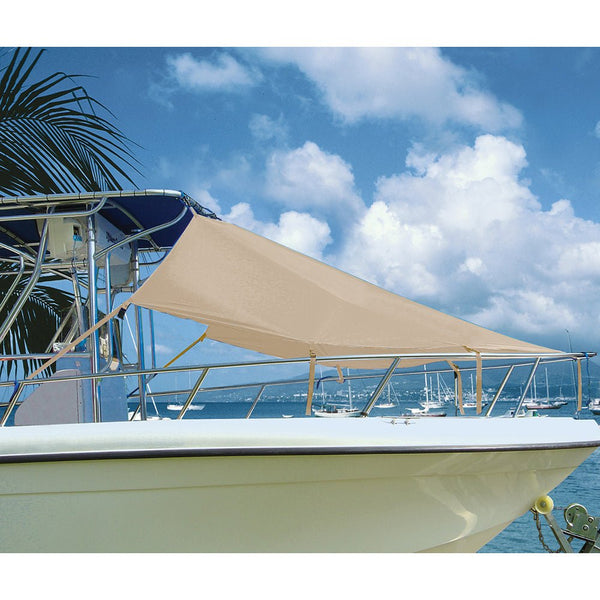 Taylor Made T-Top Bow Shade 6L x 90"W - Sand [12004OS] - Houseboatparts.com
