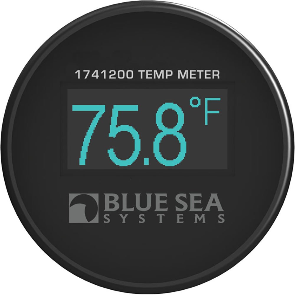 Blue Sea 1741200 Mini OLED Temperature Monitor - Blue [1741200] - Houseboatparts.com