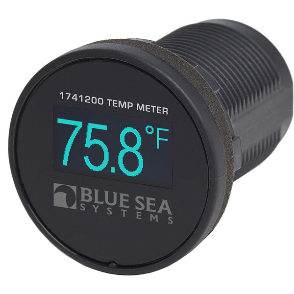 Blue Sea 1741200 Mini OLED Temperature Monitor - Blue [1741200] - Houseboatparts.com