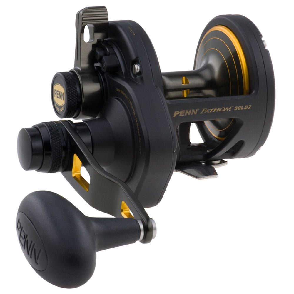 PENN FTH30LD2 Fathom Lever Drag 2 Speed Conventional Reel [1292933] - Houseboatparts.com