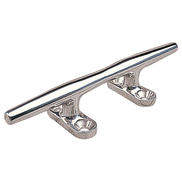 Sea-Dog Stainless Steel Open Base Cleat - 8" [041608-1] - Houseboatparts.com