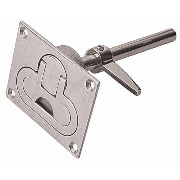 Sea-Dog Cast Stainless Steel Handle/Latch - 3-3/4" x 3" [221835-1] - Houseboatparts.com