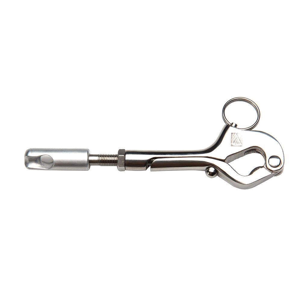 C. Sherman Johnson Over Center Gate Hook w/Splice Eye [LS-3100] - Houseboatparts.com