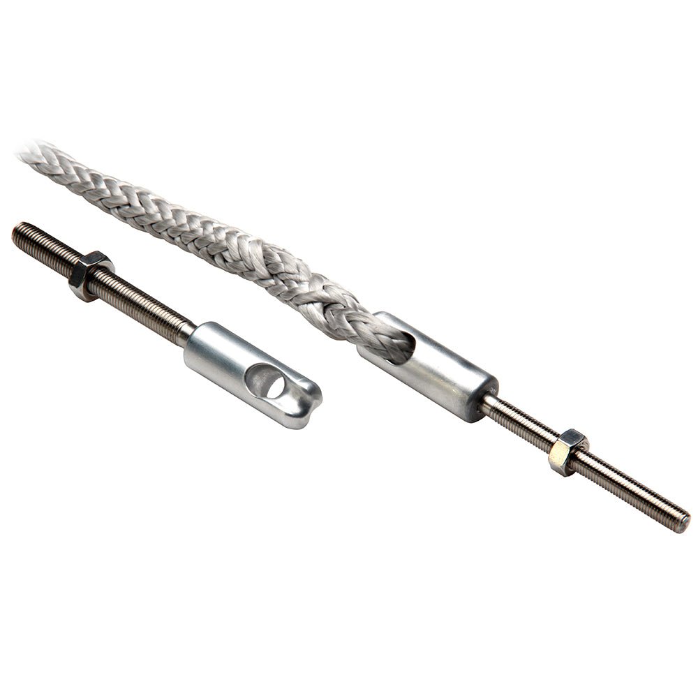 C. Sherman Johnson Splice Eye w/Threded Stud: 1/4"-28 x 2-1/2" LH w/Splice Eye [20-61] - Houseboatparts.com