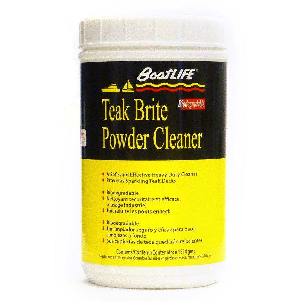 BoatLIFE Teak Brite Powder Cleaner - Jumbo - 64oz [1185] - Houseboatparts.com