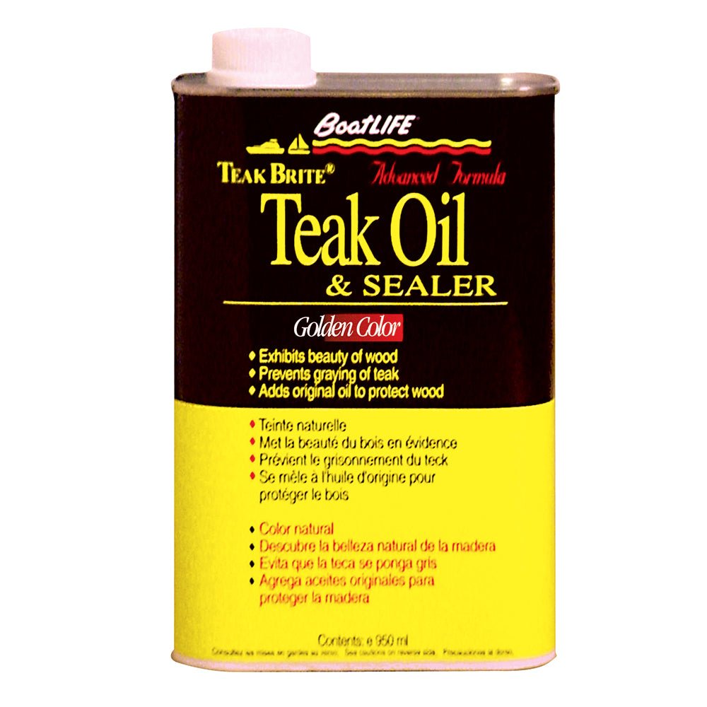 BoatLIFE Teak Brite Advanced Formula Teak Oil - 32oz [1188] - Houseboatparts.com