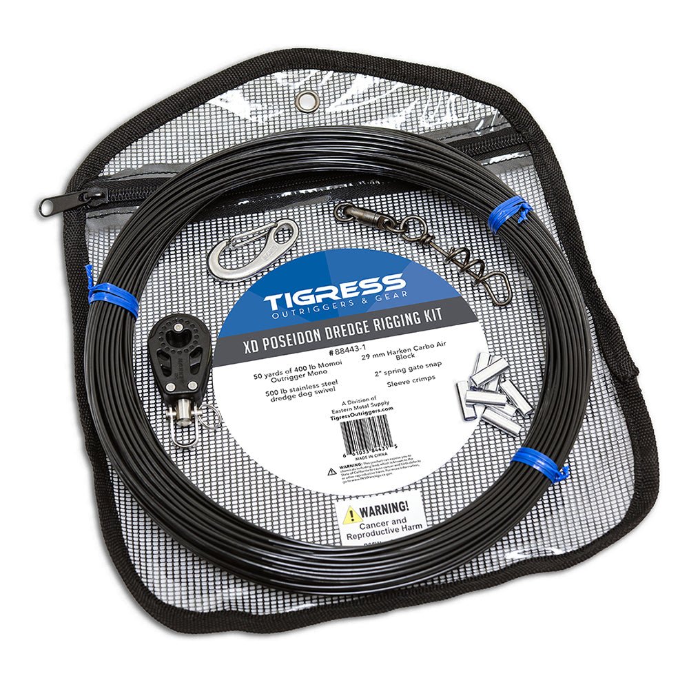 Tigress XD Poseidon Dredge Rigging Kit [88443 - 1] - Houseboatparts.com
