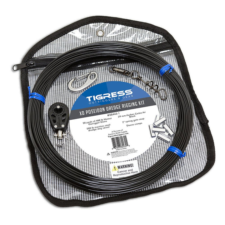 Tigress XD Poseidon Dredge Rigging Kit [88443 - 1] - Houseboatparts.com
