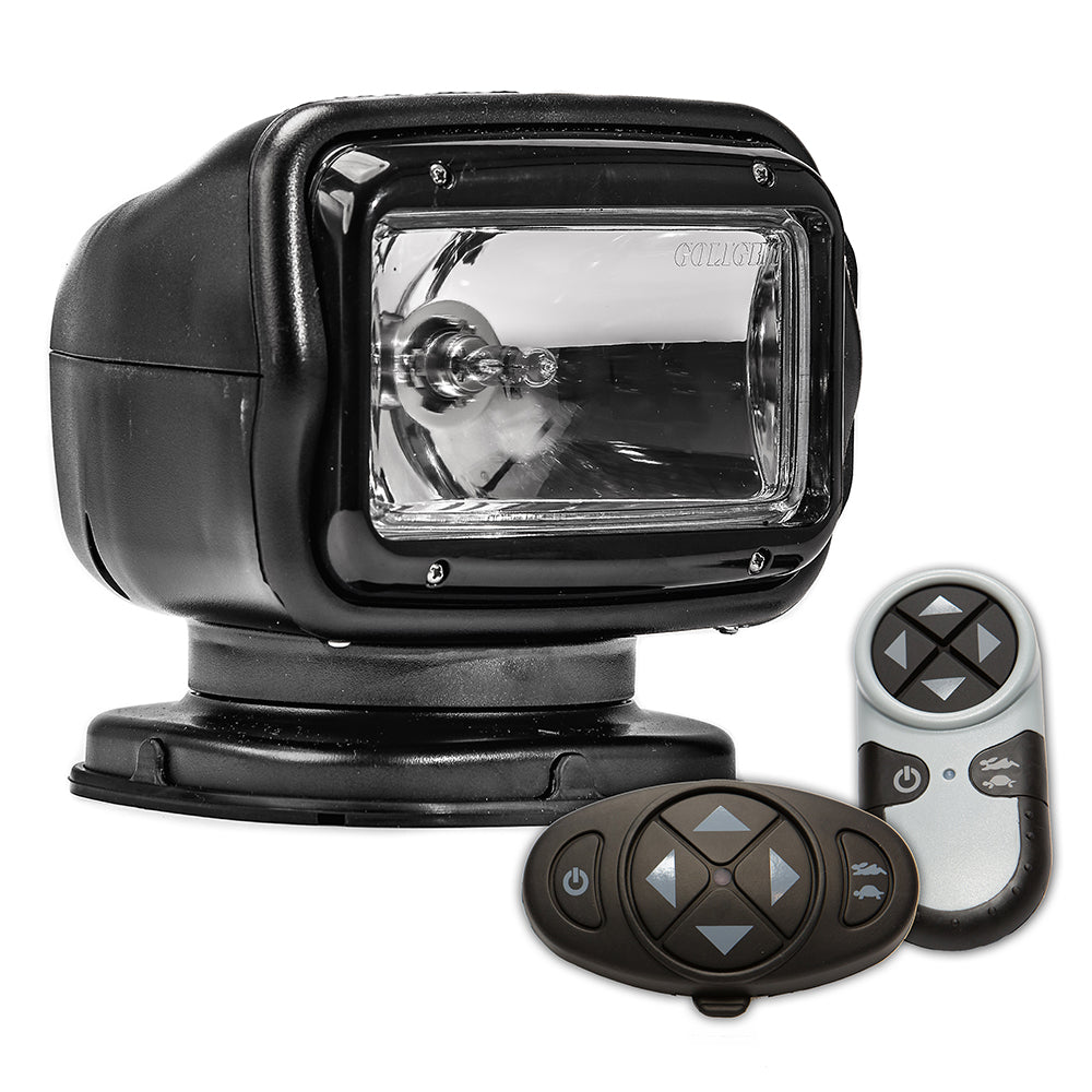 Golight Radioray GT Series Permanent Mount - Black Halogen - Wireless Handheld  Wireless Dash Mount Remotes [2057GT]