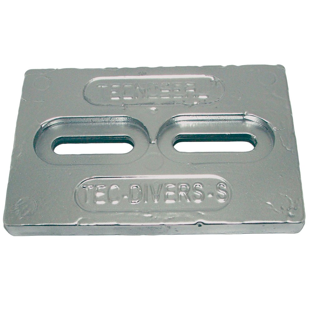 Tecnoseal Mini Zinc Plate Anode 6" x 4" x 1/2" [TEC-DIVERS-S] - Houseboatparts.com