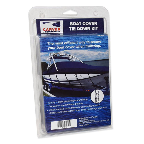 Carver Boat Cover Tie Down Kit [61000] - Houseboatparts.com