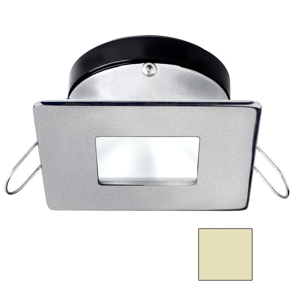 i2Systems Apeiron A1110Z - 4.5W Spring Mount Light - Square/Square - Warm White - Brushed Nickel Finish [A1110Z-44CAB] - Houseboatparts.com