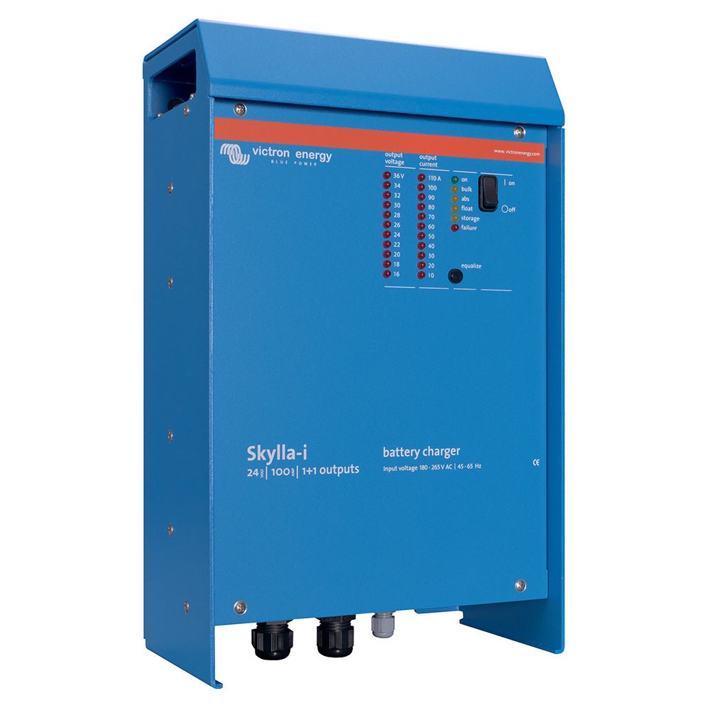Victron Skylla - i Charger - 24 VDC - 100AMP - 2 - Bank - 230 VAC [SKI024100000] - Houseboatparts.com