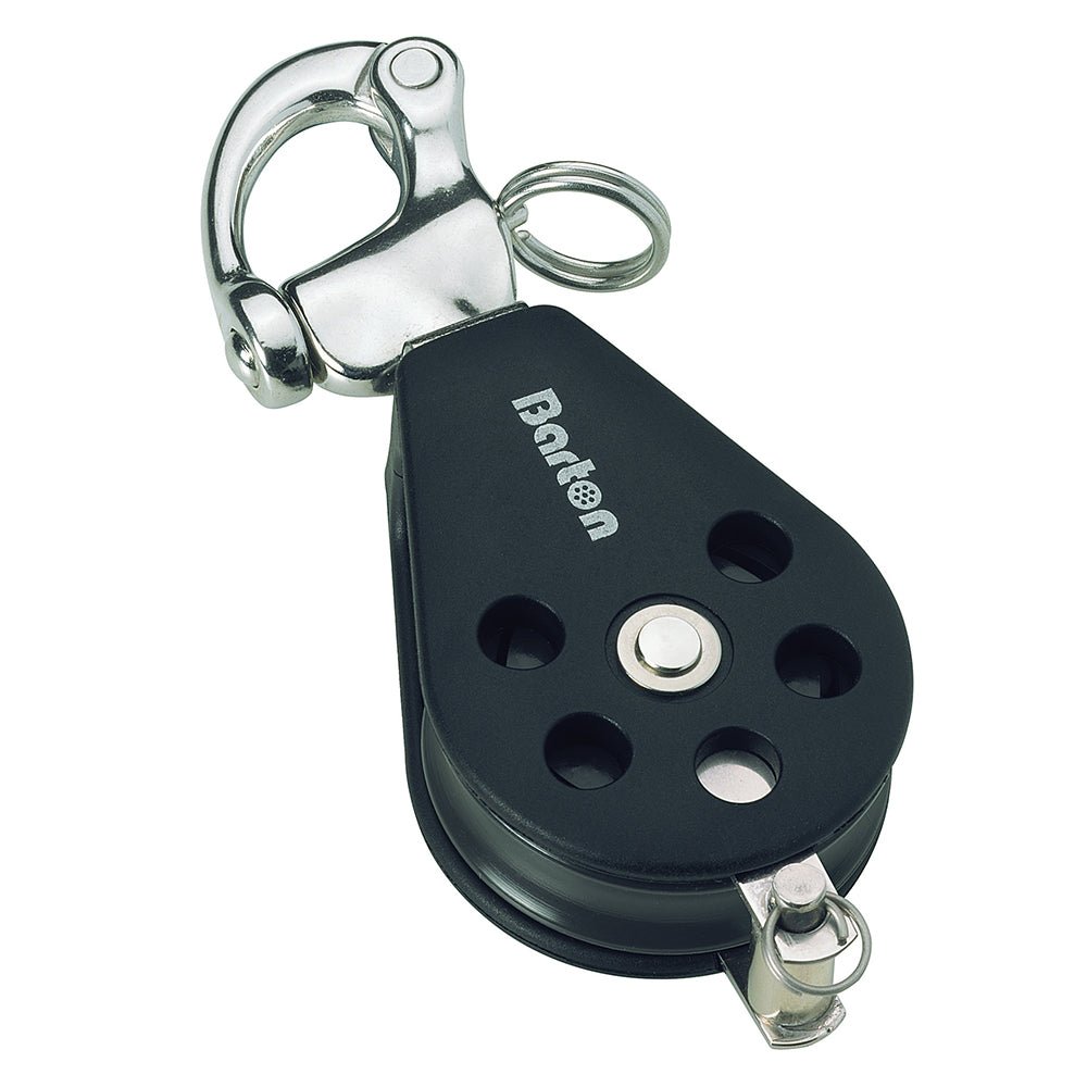 Barton Marine Series 3 Single Snap Shackle Becket Block - 45mm [N03 141] - Houseboatparts.com