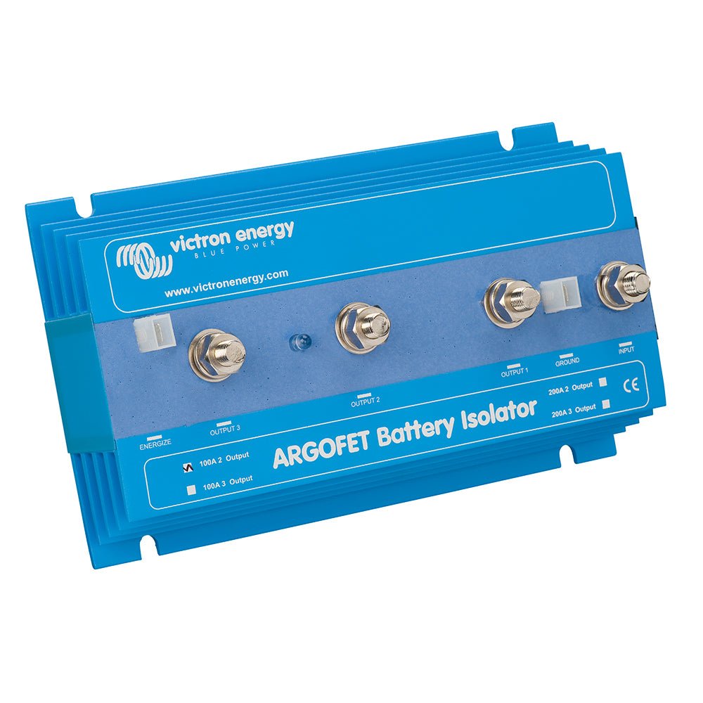 Victron ArgoFET Battery Isolator - 100AMP - 2 Batteries [ARG100201020] - Houseboatparts.com