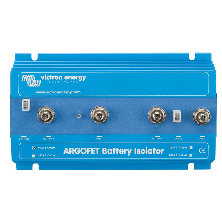 Victron ArgoFET Battery Isolator - 100AMP - 2 Batteries [ARG100201020] - Houseboatparts.com