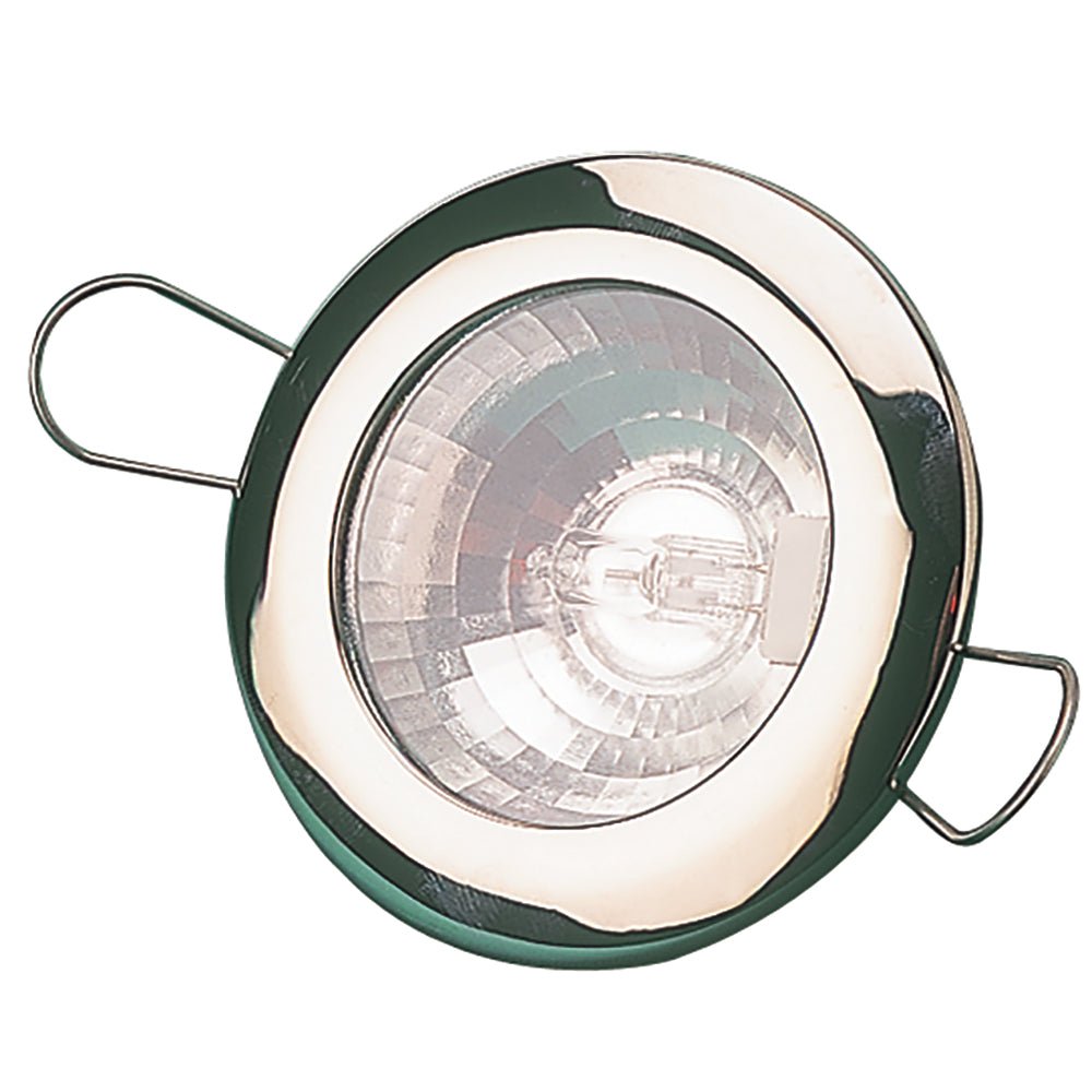 Sea-Dog LED Overhead Light 2-7/16" - Brushed Finish - 60 Lumens - Clear Lens - Stamped 304 Stainless Steel [404330-3] - Houseboatparts.com