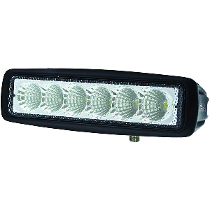 Hella Marine Value Fit Mini 6 LED Flood Light Bar - Black [357203001] - Houseboatparts.com