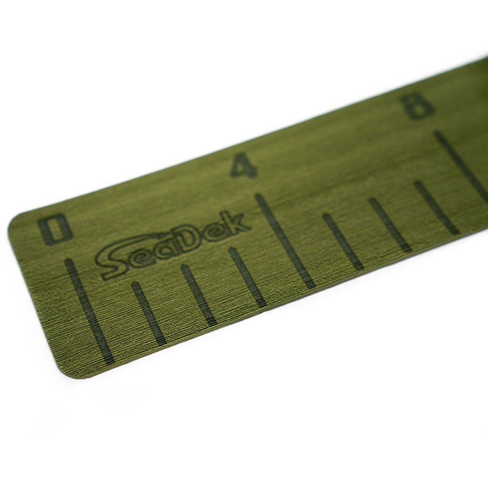 SeaDek 36" Fish Ruler - Olive Green w/SeaDek Logo [22135 - 80050] - Houseboatparts.com