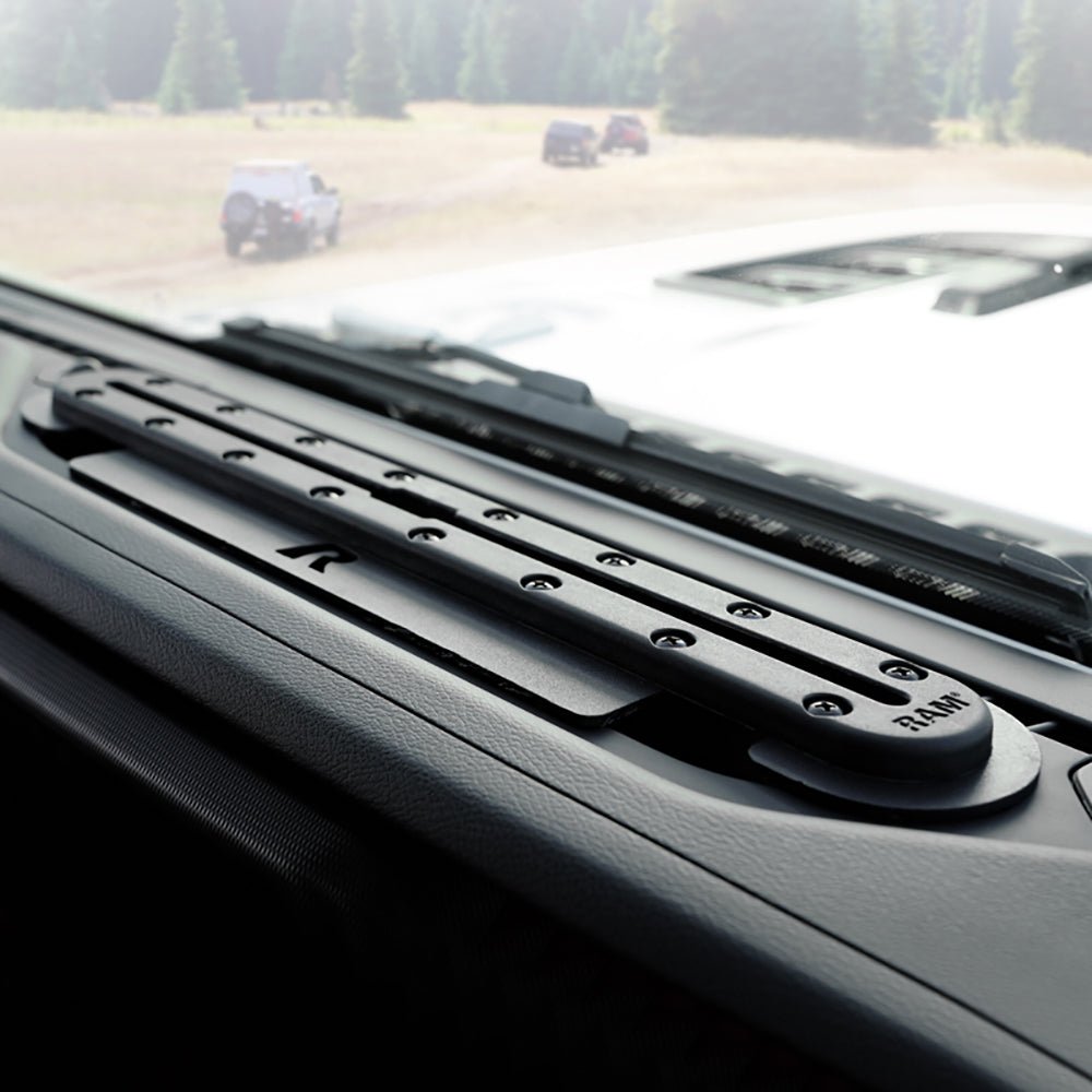 RAM Mount Tough-Track f/18-19 Jeep JL/Gladiator [RAM-DT-204-TRACK-A12U] - Houseboatparts.com