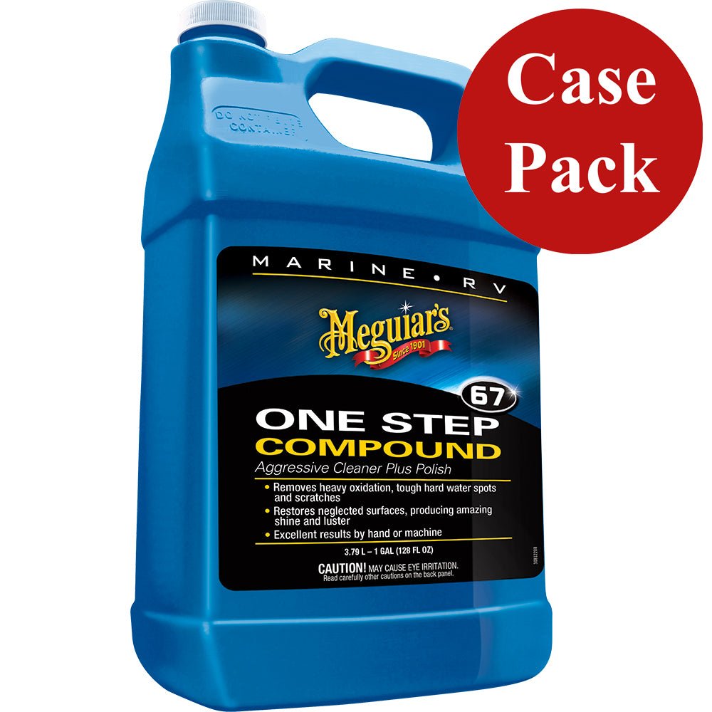 Meguiars Marine One-Step Compound - 1 Gallon *Case of 4* [M6701CASE] - Houseboatparts.com