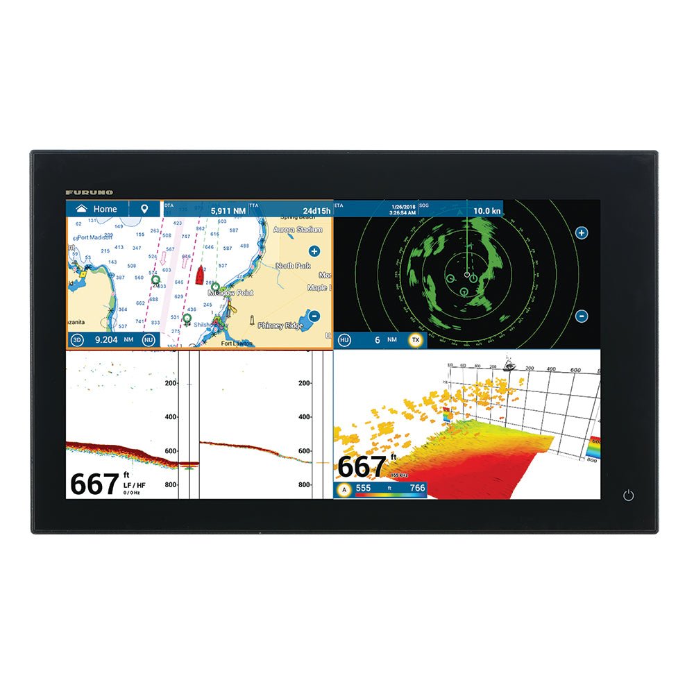 Furuno NavNet TZtouch3 19" MFD w/1kW Dual Channel CHIRP Sounder [TZT19F] - Houseboatparts.com
