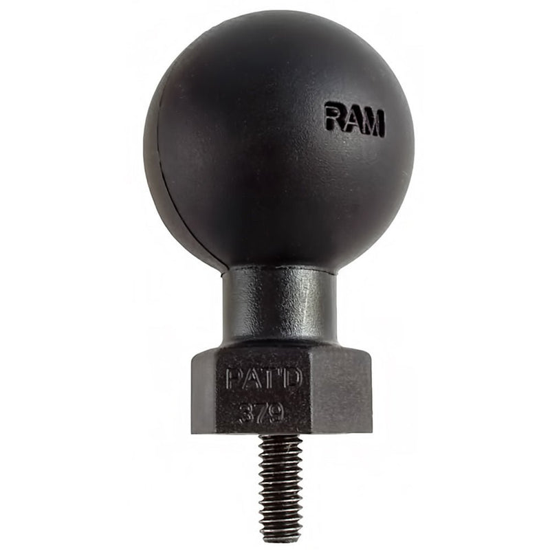 RAM Mount RAM Tough-Ball w/1/4"-20 x .50" Threaded Stud f/Kayaks [RAP-379U-252050-KAY1] - Houseboatparts.com