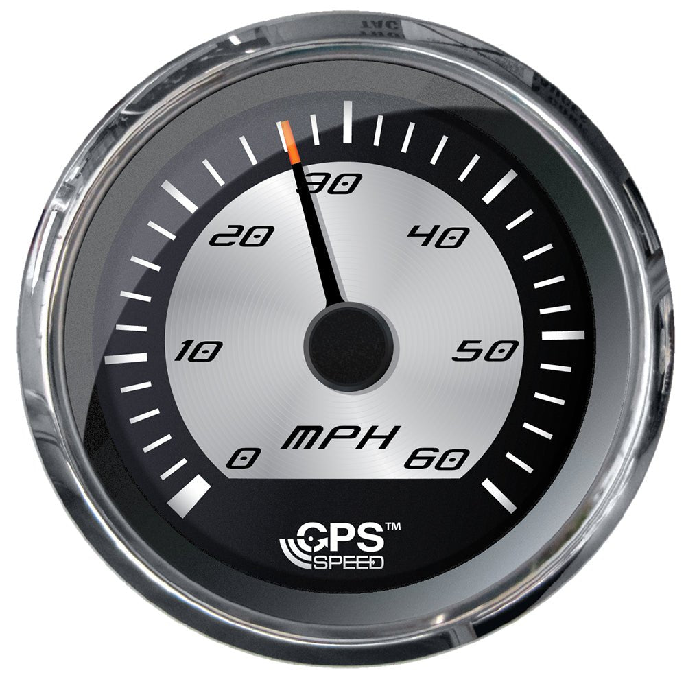 Faria Platinum 4" Speedometer - 60MPH - GPS [22010] - Houseboatparts.com