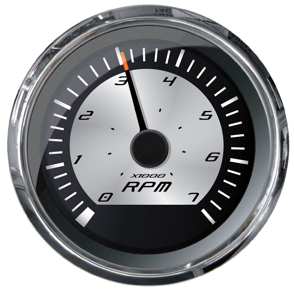 Faria Platinum 4" Tachometer - 7000 RPM (Gas - Inboard, Outboard I/O) [22009] - Houseboatparts.com