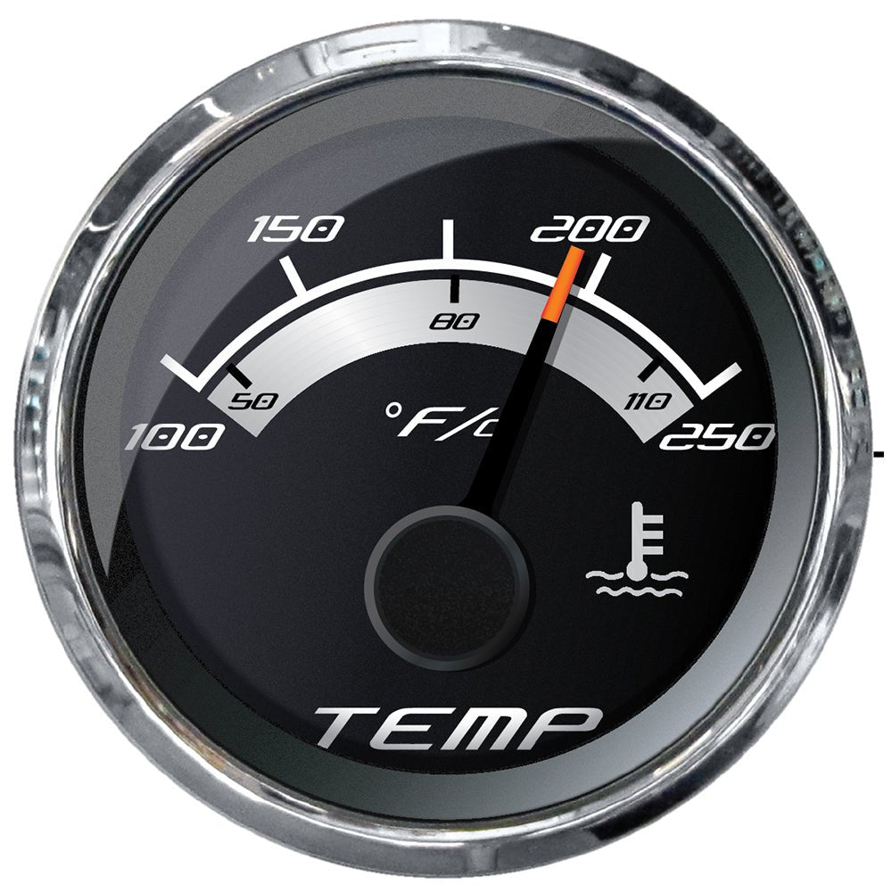 Faria Platinum 2" Water Temp Gauge (100-250F) [22017] - Houseboatparts.com