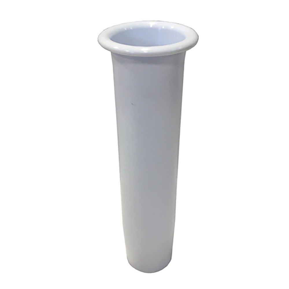 Tigress Lipped Insert f/10" Flared Rod Holder - White [88152 - 8] - Houseboatparts.com
