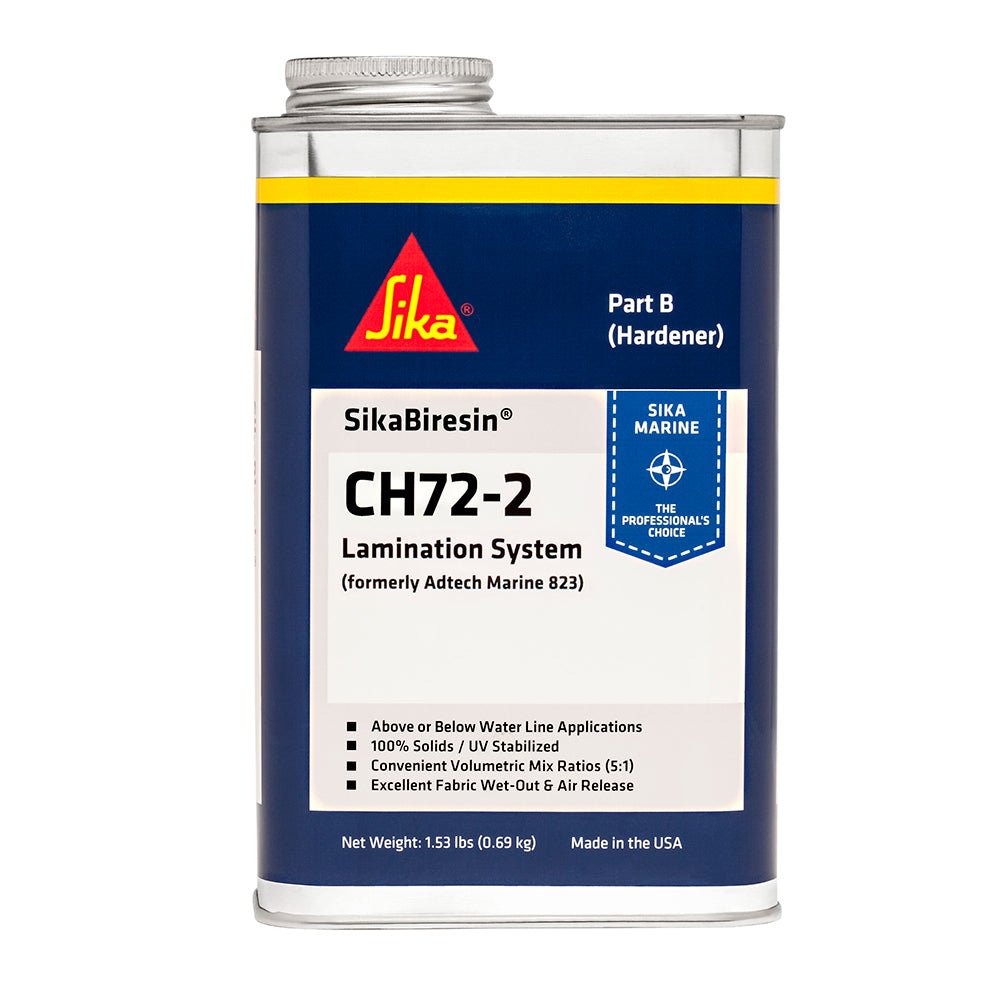 Sika SikaBiresin CH72-2 Medium Cure - Pale Amber - Quart [607407] - Houseboatparts.com