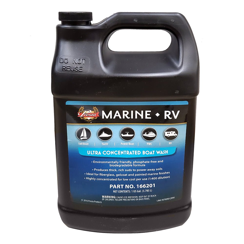 Presta Ultra Concentrated Boat Wash - 1 Gallon [166201] - Houseboatparts.com