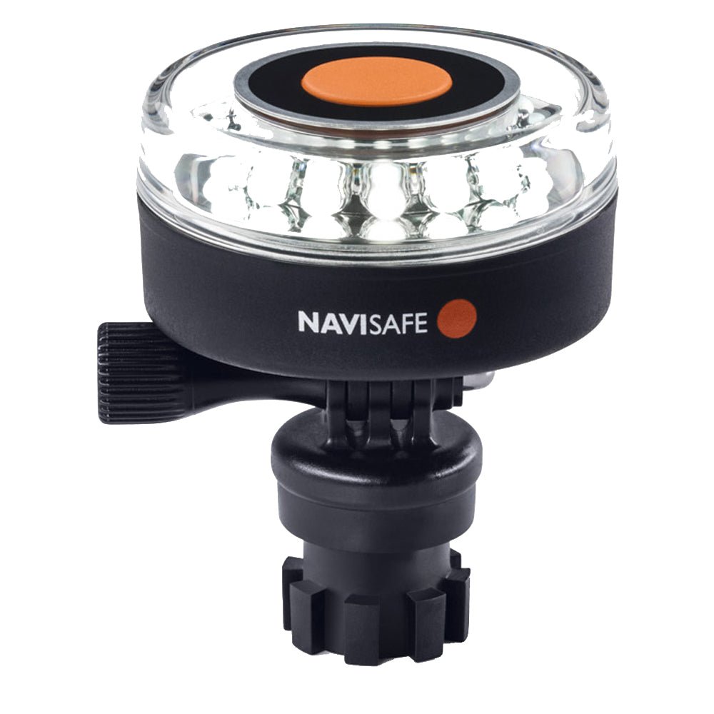 Navisafe Navilight All-White 5 Mode 360 2NM w/Navimount Base [040-1] - Houseboatparts.com