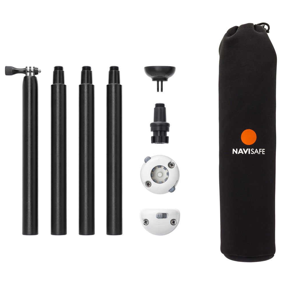 Navisafe Navimount Pole Pack Includes Pole & Mounts (Lights Not Included) [905-1] - Houseboatparts.com