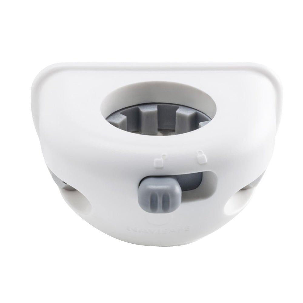 Navisafe Navimount Vertical White w/Screws [950-1] - Houseboatparts.com