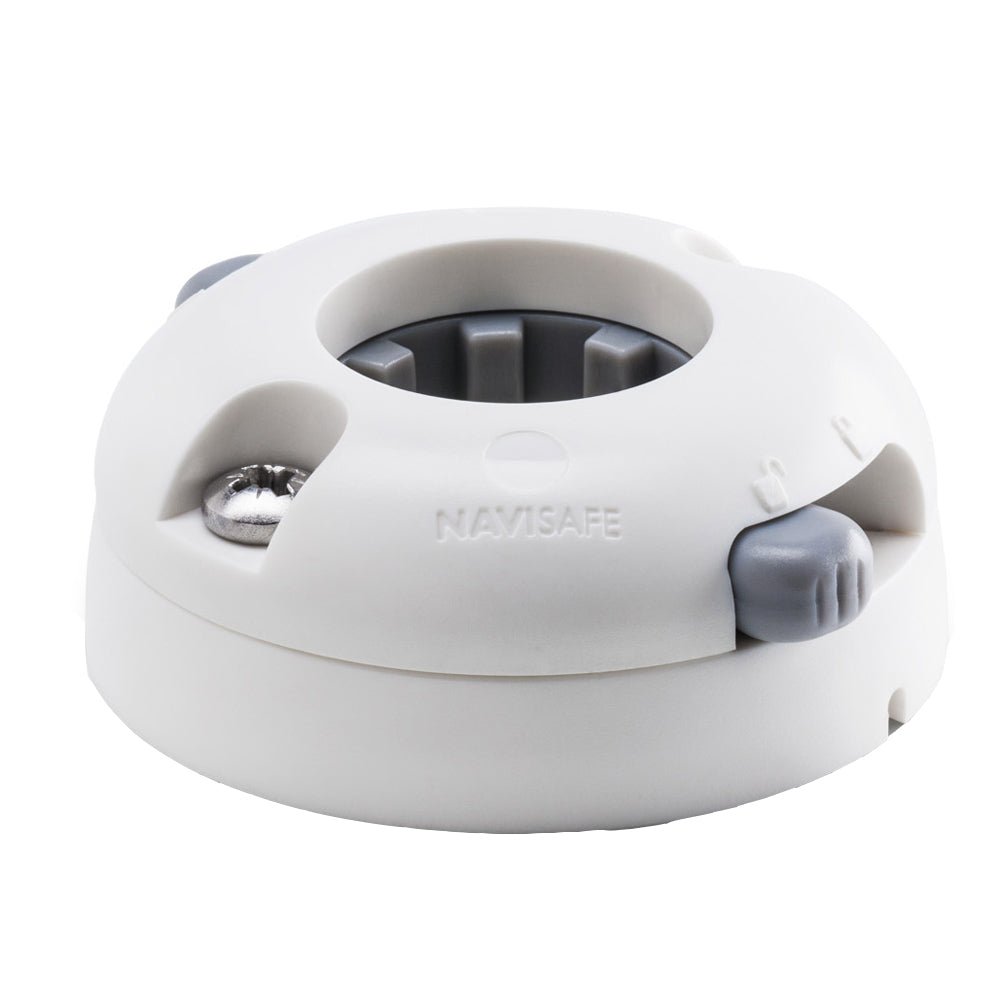 Navisafe Navimount Horizontal White w/Screws [952-1] - Houseboatparts.com