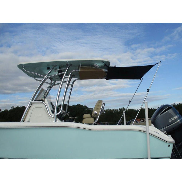 Carver 4 T-Shade T-Top Shade Extension - Black [TS4-BLK] - Houseboatparts.com