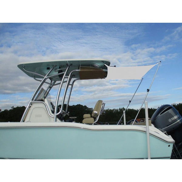 Carver 5 T-Shade T-Top Shade Extension - White [TS5-WHT] - Houseboatparts.com