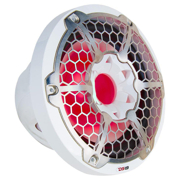 DS18 HYDRO 12" Subwoofer w/RGB Lights - 700W - White [NXL-12SUB/WH] - Houseboatparts.com