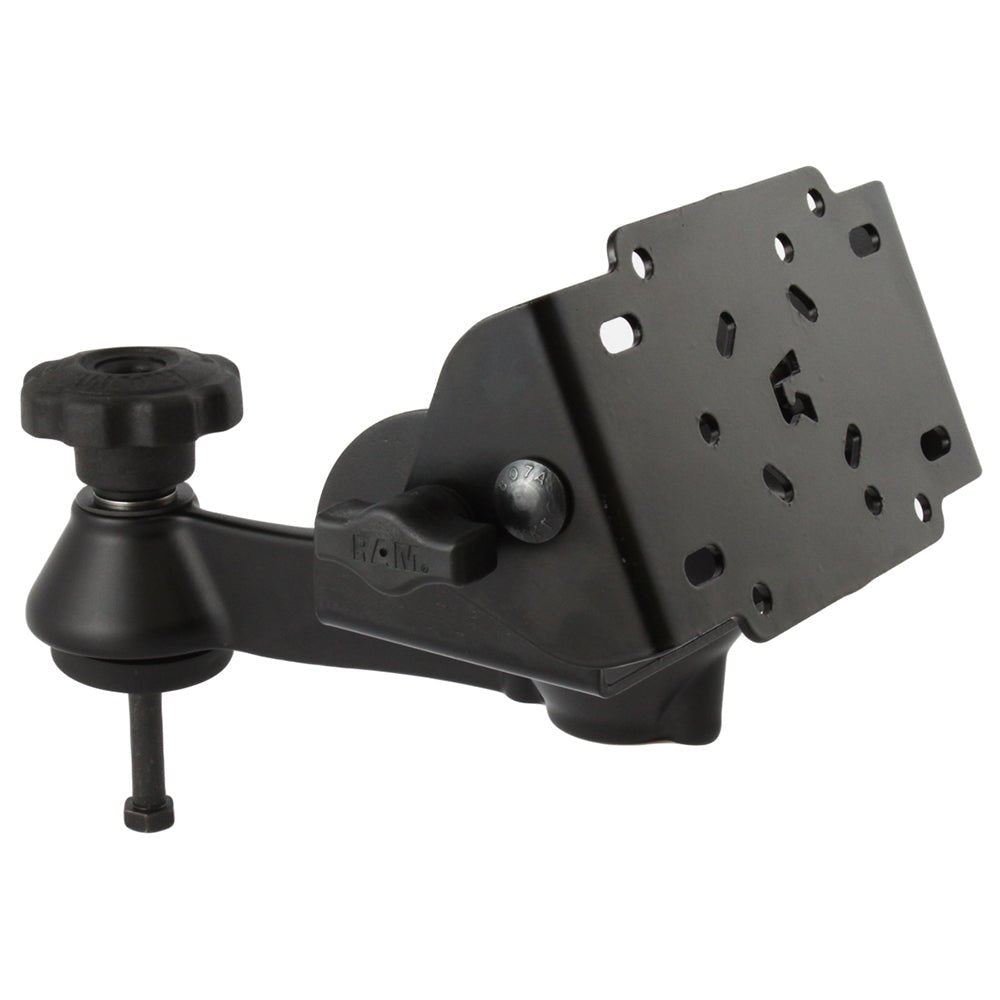 RAM Mount RAM Tilt-N-Turn 90-Degree Bracket w/Single Swing Arm [RAM-VB-TNT90-1] - Houseboatparts.com